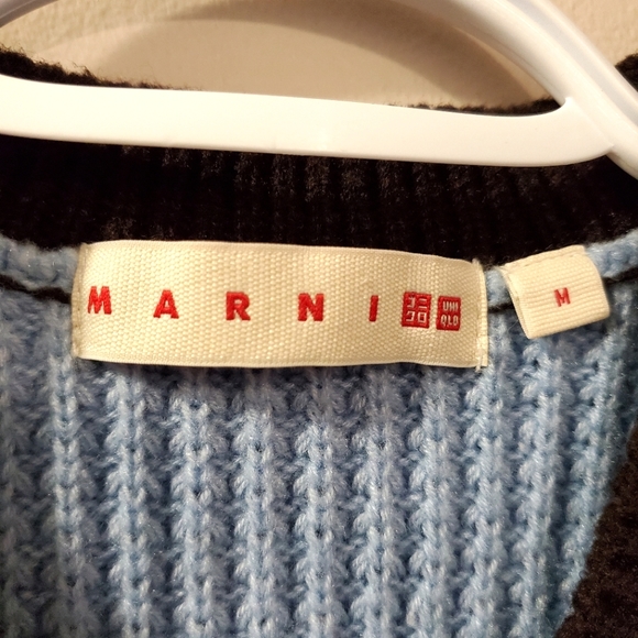 Marni - Popcorn Knitted V Neck Vest - Size M - Picture 4 of 7